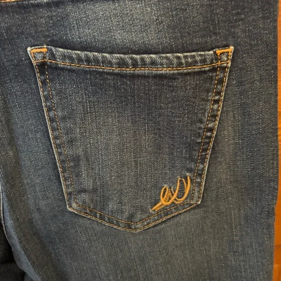 EXPRESS Girlfriend dark blue jeans - Picture 5 of 5